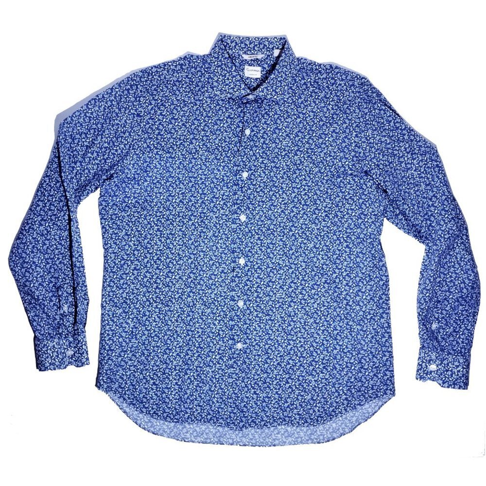 Culturata Luxury Floral Cotton Shirt Sz XL - Picture 3 of 10